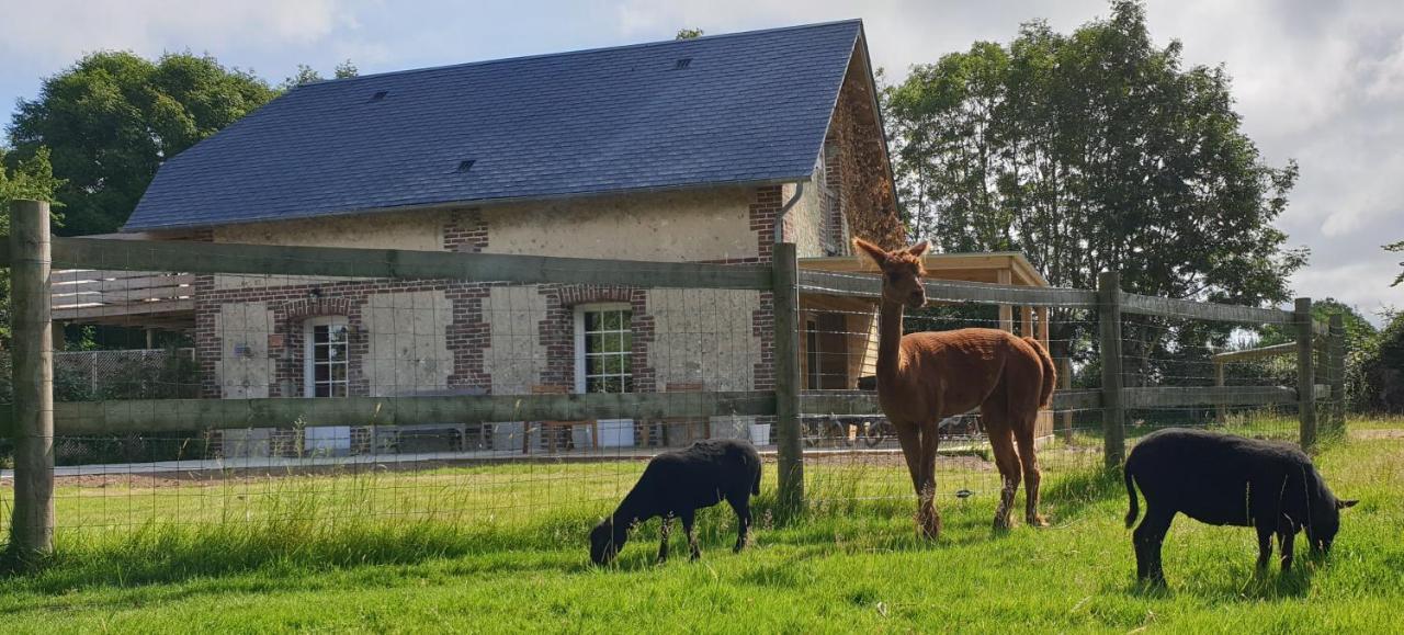 Aux Murmures De La Nature B&B Онфльор Екстериор снимка